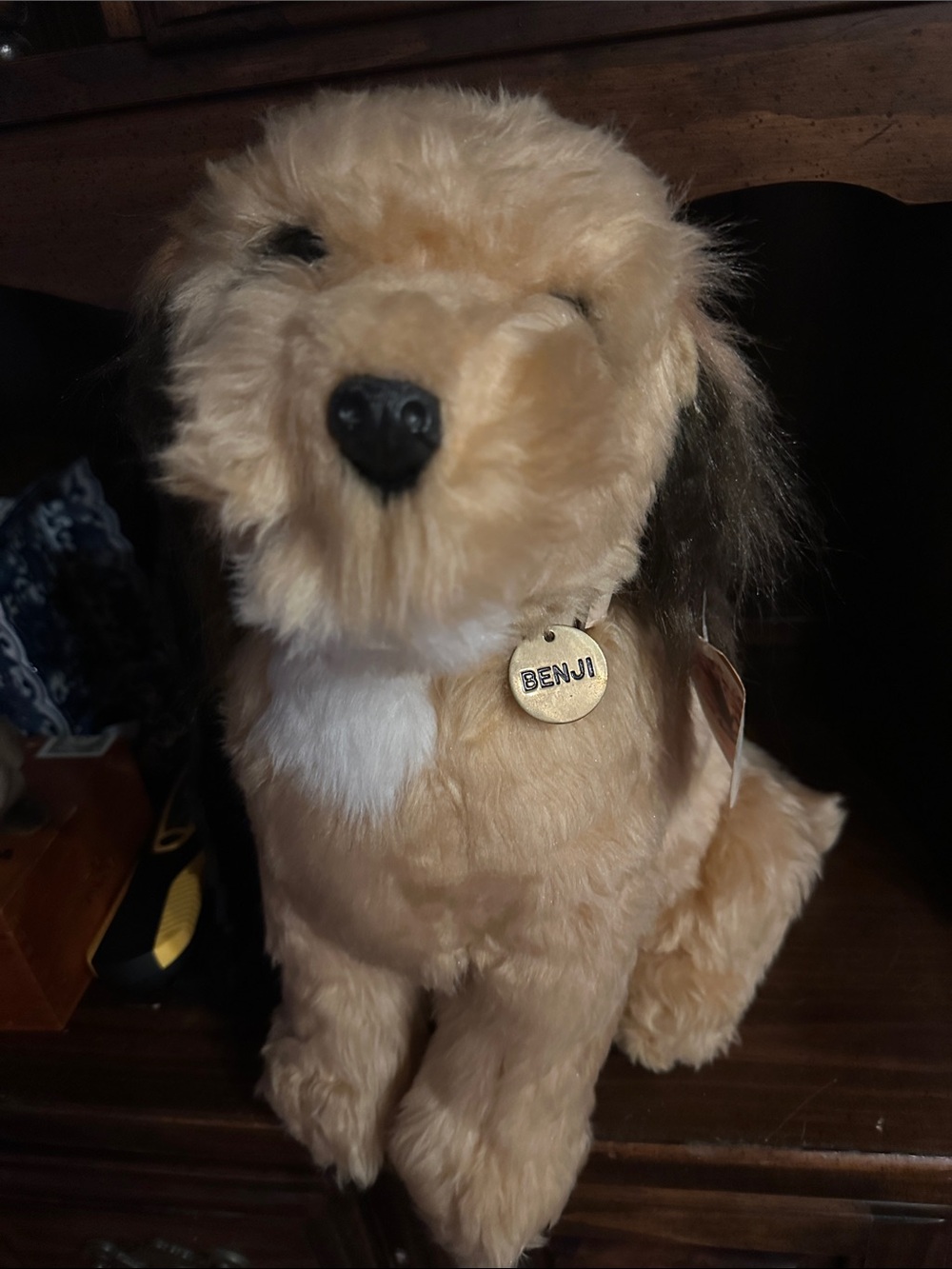 Excellent condition vintage Benji plush dog.